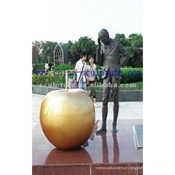 2013 nouvelle sculpture en bronze pour l&#39;extérieur